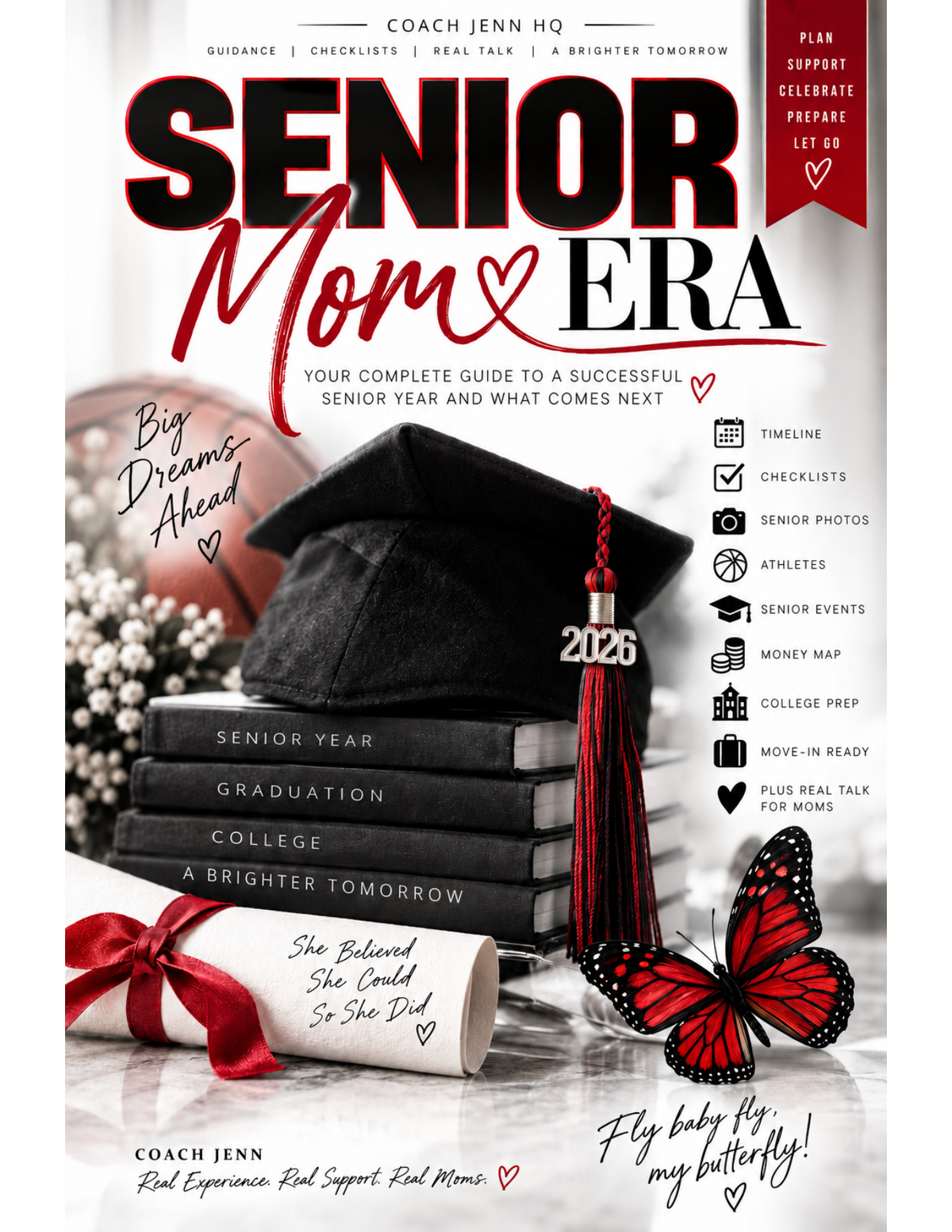 Senior Mom Era: A Real-Life Guide to Senior Year, Graduation & Beyond
